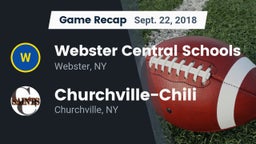 Recap: Webster Central Schools vs. Churchville-Chili  2018