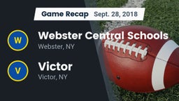 Recap: Webster Central Schools vs. Victor  2018