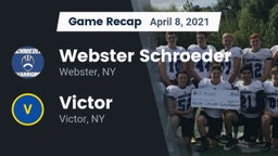 Recap: Webster Schroeder  vs. Victor  2021