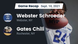 Recap: Webster Schroeder  vs. Gates Chili  2021