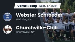 Recap: Webster Schroeder  vs. Churchville-Chili  2021