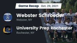 Recap: Webster Schroeder  vs. University Prep Rochester 2021