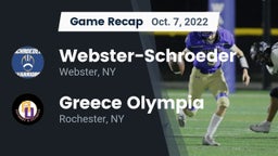 Recap: Webster-Schroeder  vs. Greece Olympia  2022