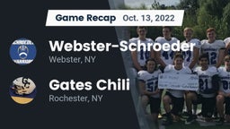 Recap: Webster-Schroeder  vs. Gates Chili  2022