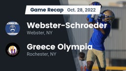 Recap: Webster-Schroeder  vs. Greece Olympia  2022