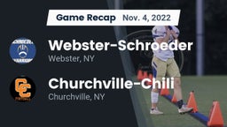 Recap: Webster-Schroeder  vs. Churchville-Chili  2022