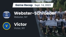 Recap: Webster-Schroeder  vs. Victor  2023