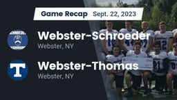 Recap: Webster-Schroeder  vs. Webster-Thomas  2023
