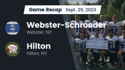 Recap: Webster-Schroeder  vs. Hilton  2023