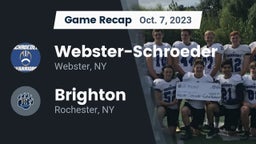 Recap: Webster-Schroeder  vs. Brighton  2023