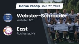 Recap: Webster-Schroeder  vs. East  2023