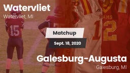Matchup: Watervliet vs. Galesburg-Augusta  2020