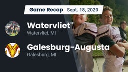 Recap: Watervliet  vs. Galesburg-Augusta  2020