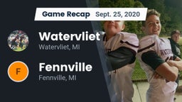 Recap: Watervliet  vs. Fennville  2020