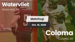 Matchup: Watervliet vs. Coloma  2020