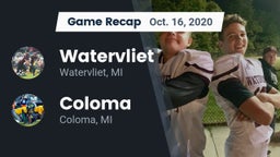 Recap: Watervliet  vs. Coloma  2020