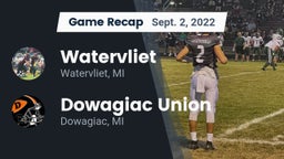 Recap: Watervliet  vs. Dowagiac Union 2022