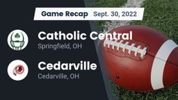 Recap: Catholic Central  vs. Cedarville  2022