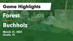 Forest  vs Buchholz  Game Highlights - March 31, 2022