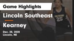 Lincoln Southeast  vs Kearney  Game Highlights - Dec. 28, 2020