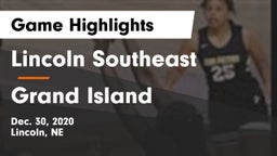 Lincoln Southeast  vs Grand Island  Game Highlights - Dec. 30, 2020