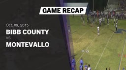 Recap: Bibb County  vs. Montevallo  2015