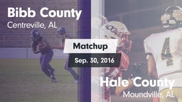 Matchup: Bibb County vs. Hale County  2016