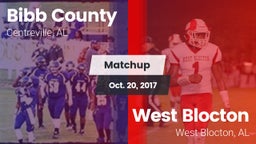 Matchup: Bibb County vs. West Blocton  2017