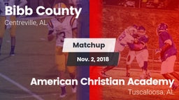Matchup: Bibb County vs. American Christian Academy  2018