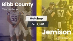 Matchup: Bibb County vs. Jemison  2019