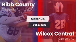 Matchup: Bibb County vs. Wilcox Central  2020