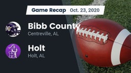 Recap: Bibb County  vs. Holt  2020