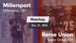 Matchup: Millersport vs. Berne Union  2016
