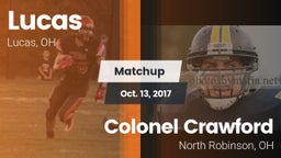 Matchup: Lucas vs. Colonel Crawford  2017