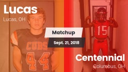 Matchup: Lucas vs. Centennial  2018