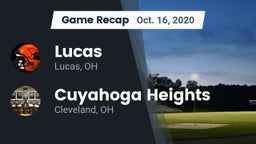 Recap: Lucas  vs. Cuyahoga Heights  2020