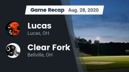 Recap: Lucas  vs. Clear Fork  2020