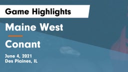 Maine West  vs Conant  Game Highlights - June 4, 2021