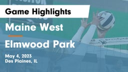 Maine West  vs Elmwood Park  Game Highlights - May 4, 2023