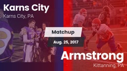 Matchup: Karns City vs. Armstrong  2017
