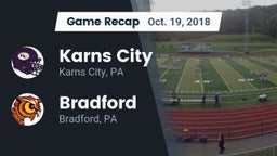 Recap: Karns City  vs. Bradford  2018