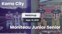 Matchup: Karns City vs. Moniteau Junior Senior  2019