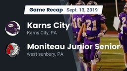 Recap: Karns City  vs. Moniteau Junior Senior  2019