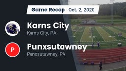 Recap: Karns City  vs. Punxsutawney  2020