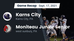 Recap: Karns City  vs. Moniteau Junior Senior  2021