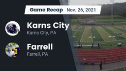 Recap: Karns City  vs. Farrell  2021