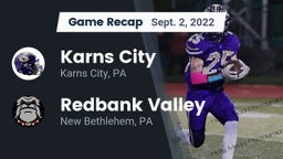 Recap: Karns City  vs. Redbank Valley  2022