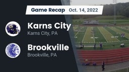 Recap: Karns City  vs. Brookville  2022