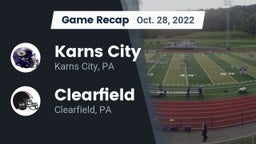 Recap: Karns City  vs. Clearfield  2022
