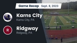 Recap: Karns City  vs. Ridgway  2023